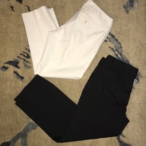 Express Capri pinstripes